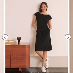 Boden Amelie Jersey dress black 6